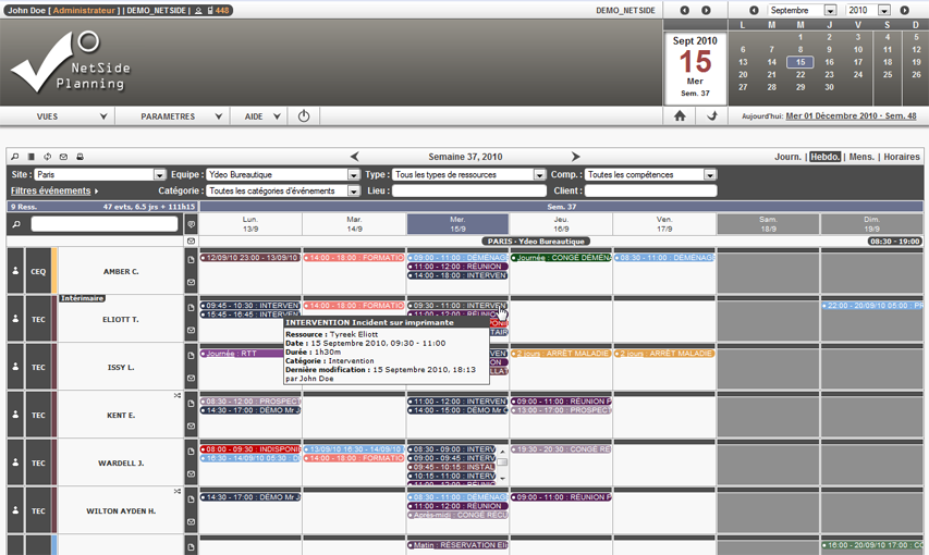 Use Netside Planning freely